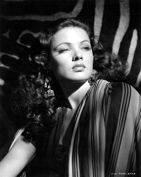 Gene Tierney Sundown Old Hollywood Glamour Golden Age Of Hollywood