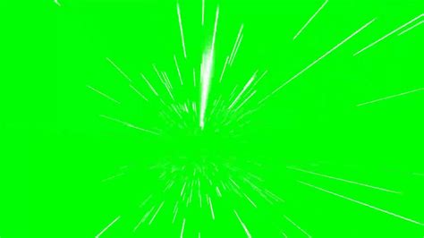 Young woman on green screen gesturing with vr headset. stars hyperspace effect - green screen effects - free use ...