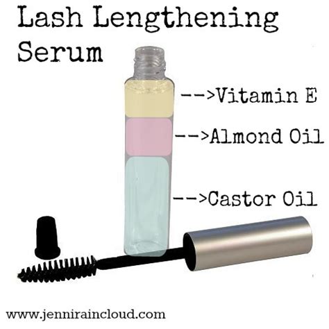 Want longer & thicker lashes? DIY Lash Lengthening Serum - Jenni Raincloud