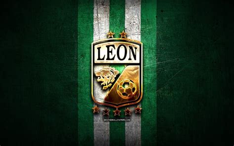 #leon fc #liguilla #tijuana vs leon. Descargar fondos de pantalla Club León FC, de oro logo, Liga MX, verde metal de fondo, fútbol ...