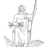 Dibujo De Zeus De Esmirna Para Colorear Colorear En L Nea Dios