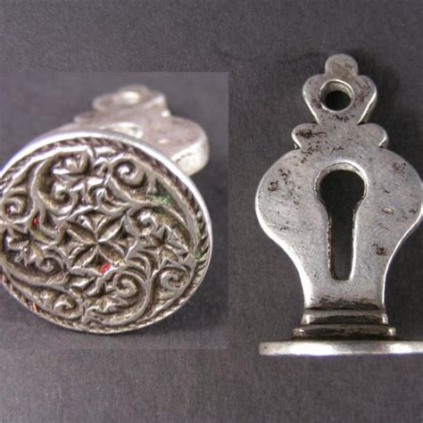 Medieval Silver Seal Db Gems