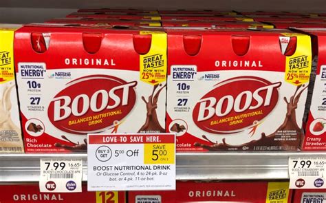 Save Up To 8 On Boost Nutritional Drinks At Publix Iheartpublix