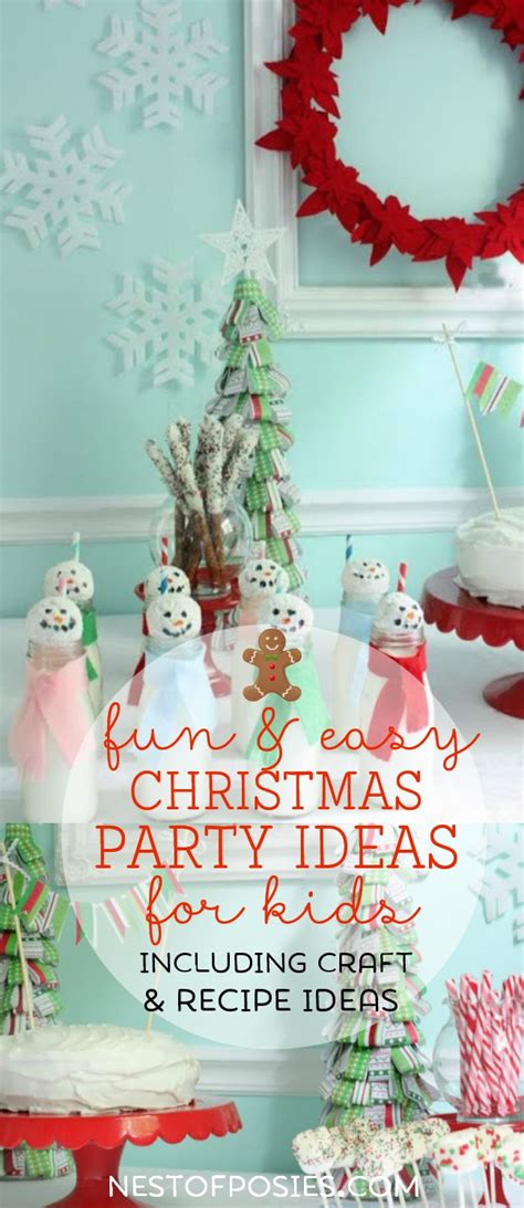Christmas Party Tablescape Ideas For Kids Nest Of Posies