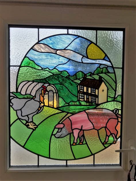 Stained Glass Patterns Farm Animals Ajor Png