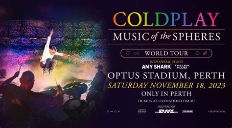 Coldplay Announce One Off Australian 2023 Stadium Concert In Perth For