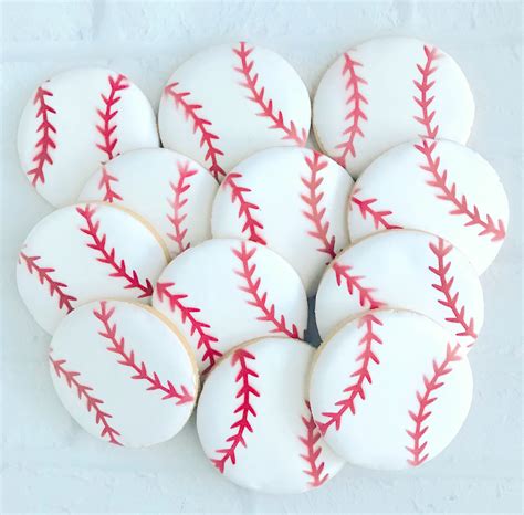 P h y s i o t h e r a p i e windisch. Baseball Sugar Cookies - P. S. Sweets