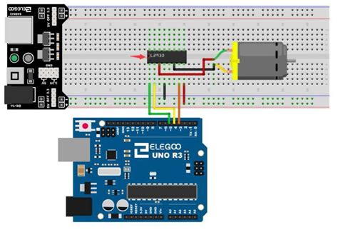 Dc Motor Control Using Arduino And L293d Kulturaupice