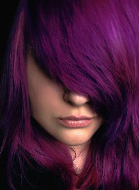 Pin By Splat Haircolor On Purple Hair Dark Purple Hair Bleach Hair