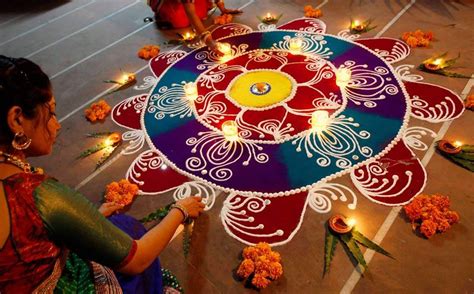 We all do those every year and we'll find hundreds of images on google for designs. 20 Beautiful Diwali Decoration Ideas For Office And Home