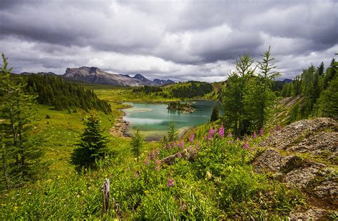 Rock Isle Lake Sunshine Meadows Banff National Park Alb Flickr