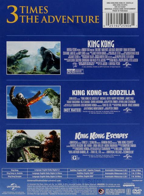 King Kong King Kong Vs Godzilla King Kong Escapes