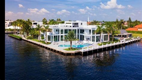 Ft Lauderdale Waterfront Mansion - YouTube