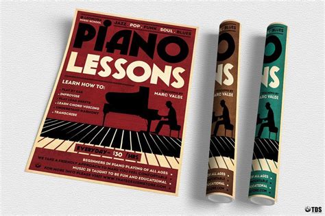 We provide complimentary education materials by advertising on our site. Piano Lessons Flyer Template (с изображениями)