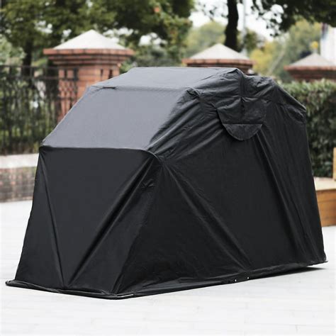 Vevor Heavy Duty Motorcycle Bicycles Scrooter Cover Storage Shed Tent