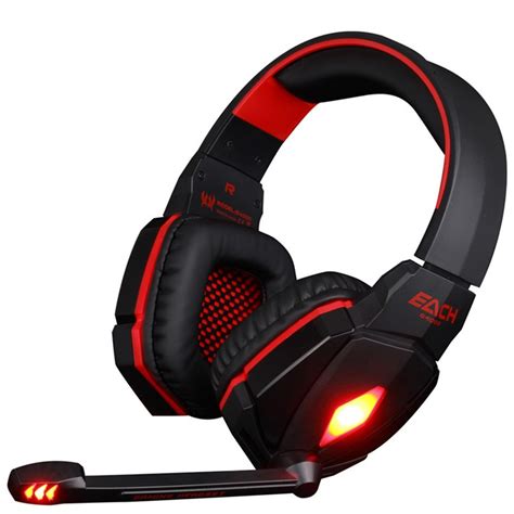 Each G4000 Pro Usb 35mm Gaming Headphone With Microphone Stereo Bass