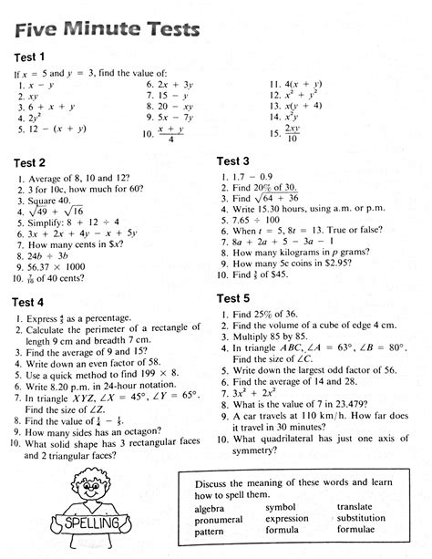Print our eighth grade (grade 8) math worksheets and activities, or administer them as online tests. 9 Best Images of Log Equations Worksheets - Volume Formulas Geometric Shapes, GED Practice Test ...