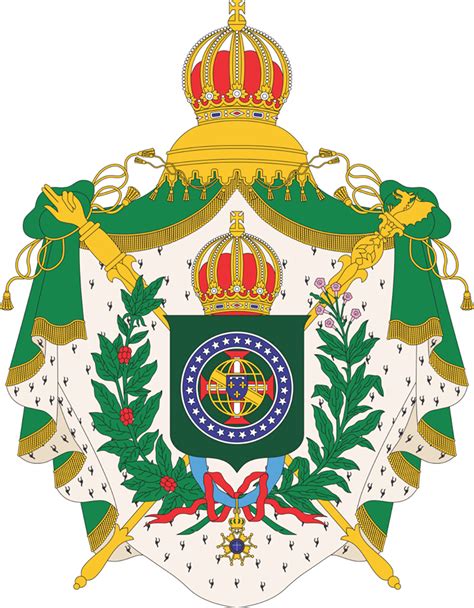 Coat Of Arms Of Hirh Prince Dom Luiz Of Orleans Braganza Head Of