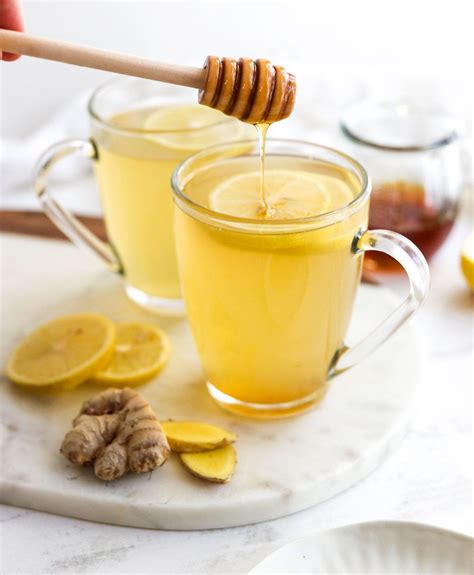 Ginger Tea With Lemon Honey In Ginger Tea Ginger Recipes