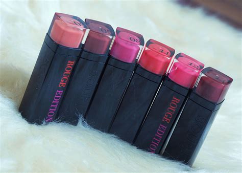 The Black Pearl Blog Uk Beauty Fashion And Lifestyle Blog Bourjois Rouge Edition Lipsticks