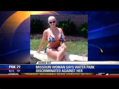 Wn Woman Loses Bikini Bottom In Public Water Park
