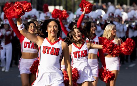 Utah Cheerleader Goes Viral For Insane Enthusiasm During Rose Bowl