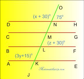 Konsep bunga (matematika ekonomi), matriks, dan trigonometri. Contoh Soal Garis dan Sudut Matematika SMP - Matematika 123