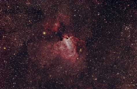 M17 The Swan Nebula With The Qhy10 Camera Experienced Deep Sky