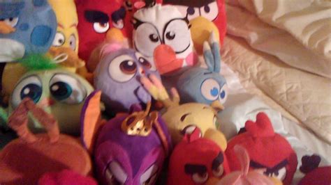 My Angry Birds Plush Collection Youtube