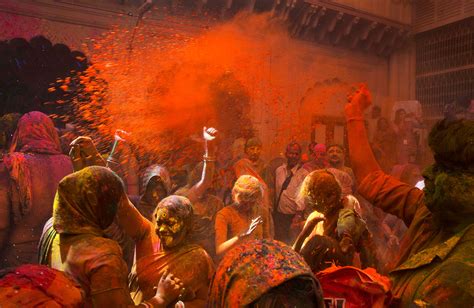 Holi Festival 2017 See Images Of Color From India Time