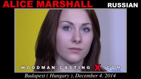 Alice Marshall All Girls In Woodman Casting X