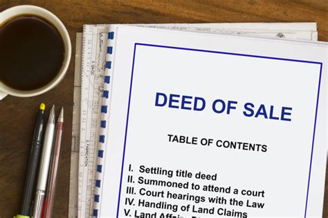 Sale Deed Meaning Format And Components Of A Sale Deed