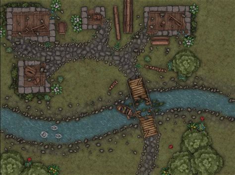 Abandoned Village Battle Map 23x30 Rbattlemaps Vrogue