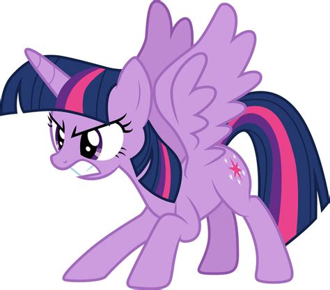 Angry Twilight Sparkle By Cloudyglow On Deviantart