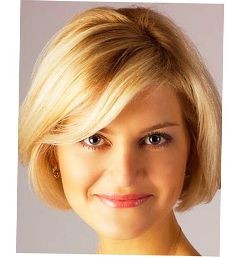 Womens Short Haircuts For Thick Thin Hair Round Face