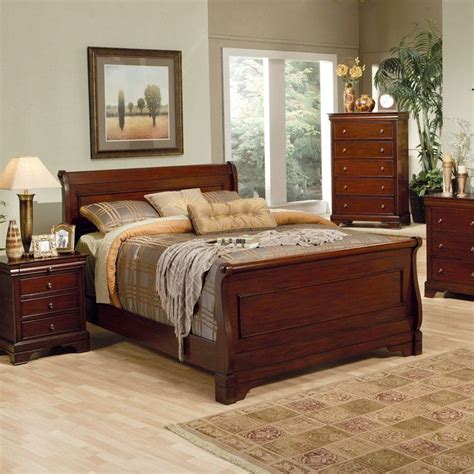 21 Marvelous Bedroom Designs With Sleigh Beds Mahogany