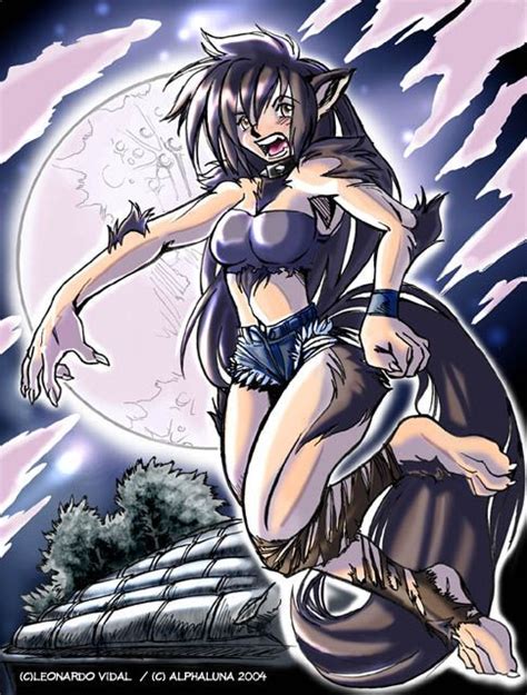 Alpha Luna The Werewolf Girl By Loboleo On Deviantart Werewolf Girl Werewolf Monster Girl
