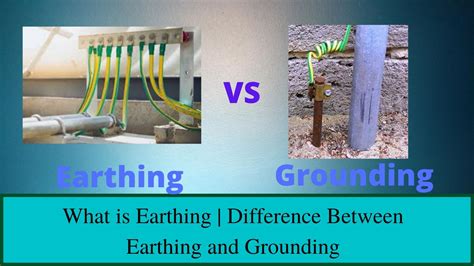 What Is Difference Between Earthing Grounding And Neu