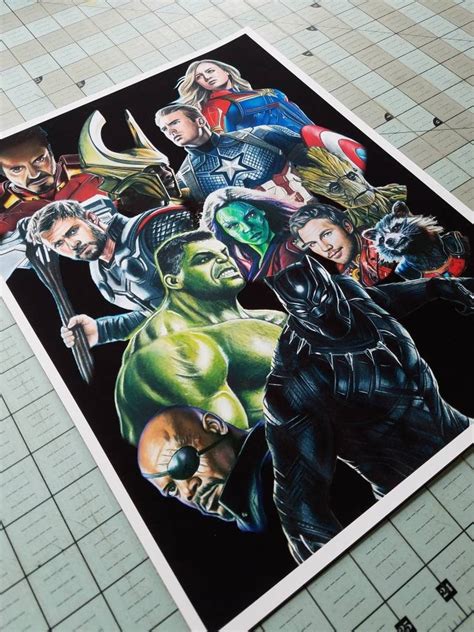 Avengers Art Print