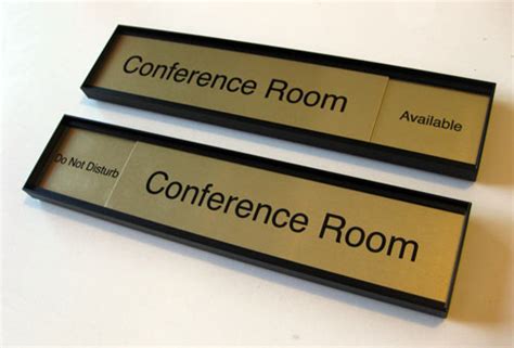 Sliding Office Door Signs In Session Availability