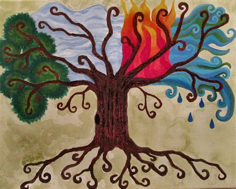 Elemental Tree By Syrensong On Deviantart