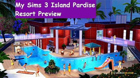 Preview Of The Sims 3 Island Paradise Resort Youtube