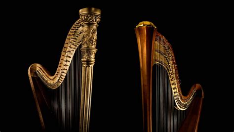 Golden Harps Animated From My Stock Footage Video 100 Royalty Free