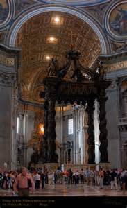 When the basilica had finally been finished it seemed as though something was still missing: St. Peter's Basilica Interiors and Sculptures