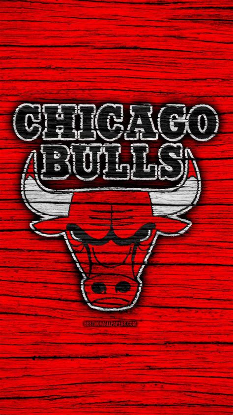 Chicago Bulls Logo Mobile Wallpapers Wallpaper Cave