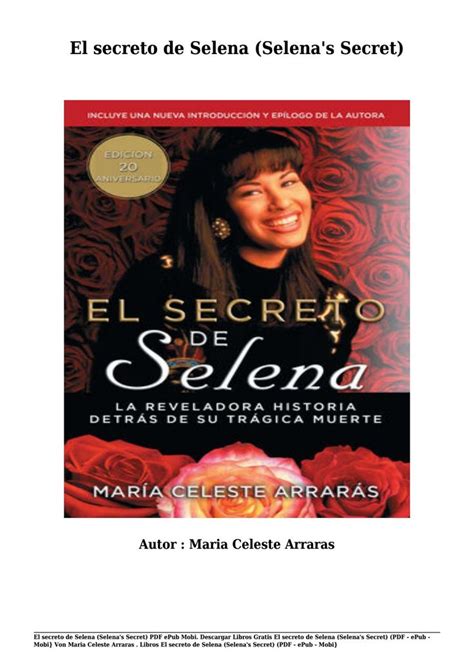 Selina, san juan del sur. Descargar libros gratis el secreto de selena (selena's secret) von maria celeste arraras (pdf ...