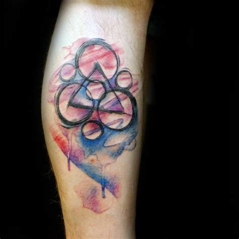 Keywork made in pmg, this is the symbol for the band. 40 Keywork Tattoo Designs For Men - Coheed and Cambria Ideas