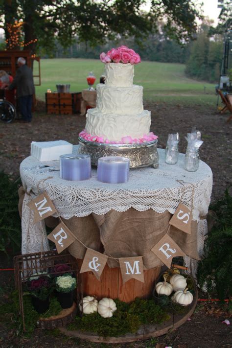 Rusticvintage Wedding Cake Table Mrsandmrscouch2014 Wedding Cake