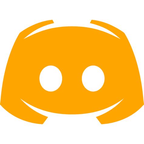 Orange Discord 2 Icon Free Orange Site Logo Icons