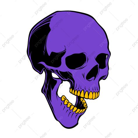 Purple Skull Hd Transparent Purple Skull Png Skull Skull Png Skull